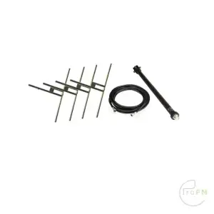 Pro FM Broadcast - ProFM BBDP4 Broadband Dipole system Stacked Antennas array of 4