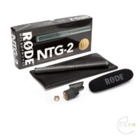 Pro FM Broadcast - Rode NTG 2 Shotgun Condenser Microphone