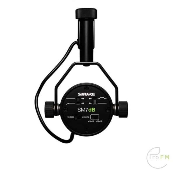 Pro FM Broadcast - Shure SM7DB Dynamic Broadcast Microphone