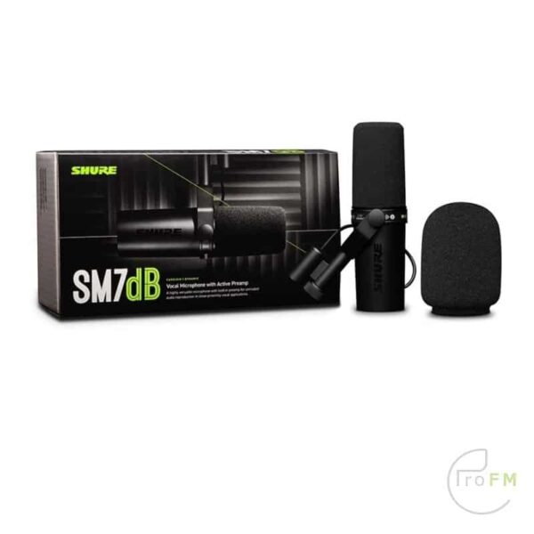Shure SM7dB Dynamic Broadcast Microphone - Image 4