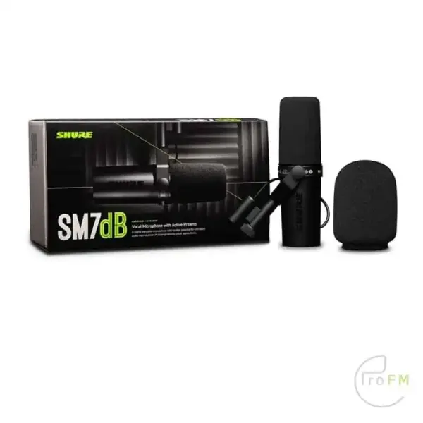 Shure SM7dB Dynamic Broadcast Microphone - Image 4