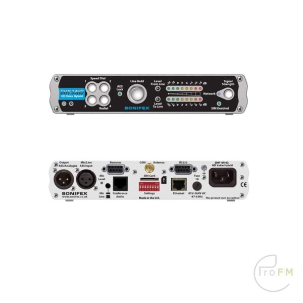 ProFM Broadcast - Sonifex DHY-04 HD Voice-GSM Hybrid