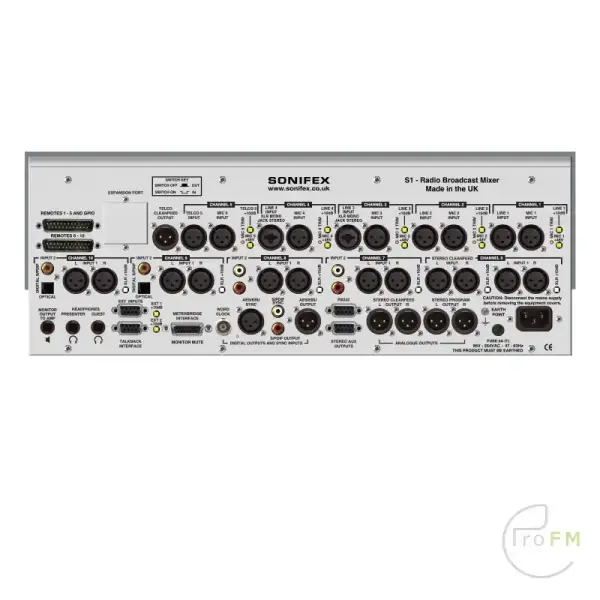 Pro-FM-Broadcast-Sonifex-S1-Analogue-and-Digital-Mixer