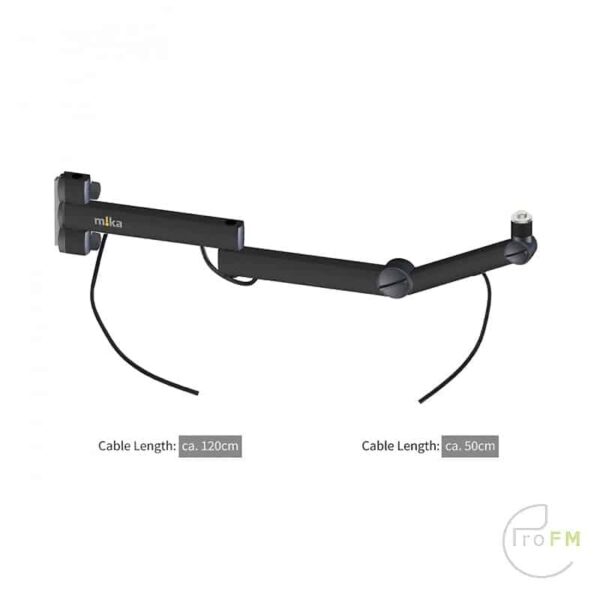 roFM Broadcast - YellowTec M!ka Microphone Arm TV