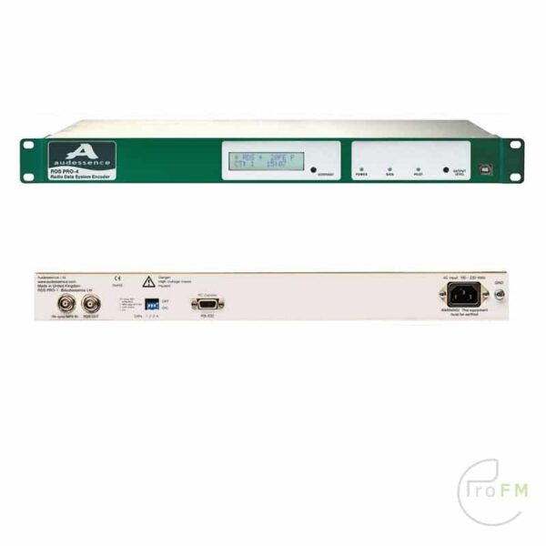 ProFM Broadcast - Audessence RDS Encoder PRO-4