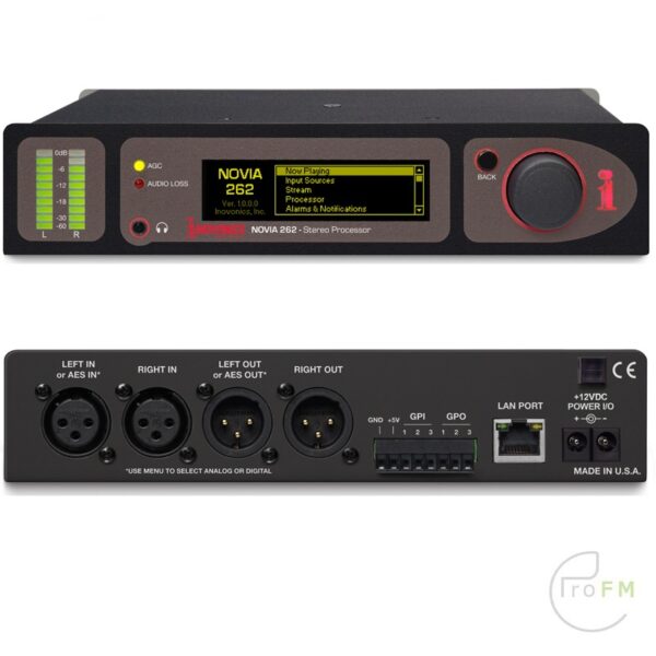 Pro-FM-Broadcast-Inovonics-Novia-262-Audio-Processor.