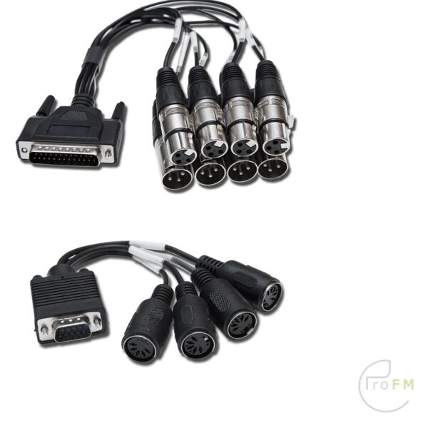 Pro FM Broadcast -Marian Soundcard cables