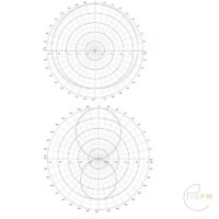 Pro FM Broadcast - ProFM BBDP3 Broadband Dipole FM Antenna diagram