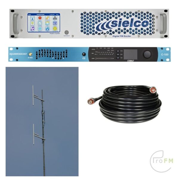 Pro FM Broadcast - ProFM Transmitter Package Local - Community Radio High End