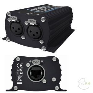 Pro FM Broadcast - Sonifex AAVN-DIO02 Dante® to Analogue XLR Stereo Intput