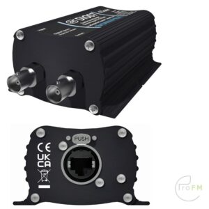 Pro FM Broadcast - Sonifex AAVN-DIO07 Dante® to AES-3id BNC Stereo Input & Output