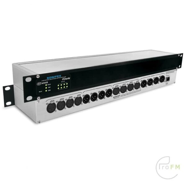 Sonifex AVN-AESIO8 8 AES3 Input 8 AES3 Output Dante® Interface PoE