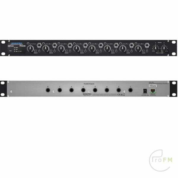 Pro FM Broadcast - Sonifex AVN-AH8 8 Stereo Analogue Headphone Outputs Dante Interface