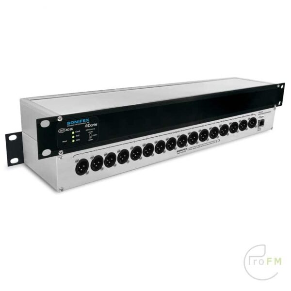 Pro FM Broadcast - Sonifex AVN-AO16 16 Output Dante® Interface, PoE