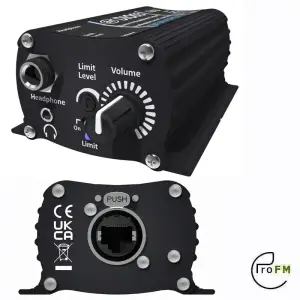 Sonifex AVN-DIO03 Dante to Headphone Outputs With Volume Control & Limiter