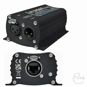 Pro FM Broadcast - Sonifex AVN-DIO06 Dante® to AES3 XLR Stereo Input & Output