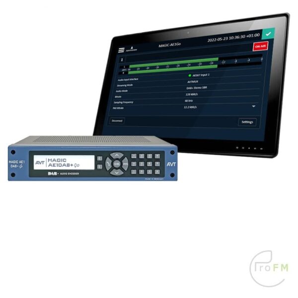 Pro FM Broadcast - AVT MAGIC AE1 DAB+ Go Audio Encoder Complete