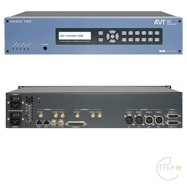 Pro FM Broadcast - AVT MAGIC TBR Tunnel Break-In Rebroadcast System