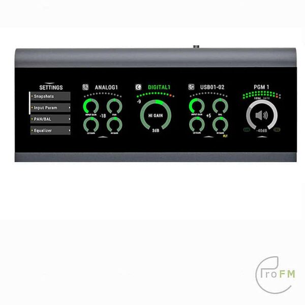Pro FM Broadcast - yellowtec YT2203 Intellimix neo display
