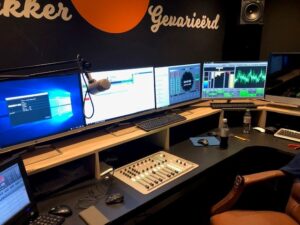 small radio studio setup