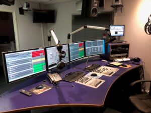 Medium radio studio setup