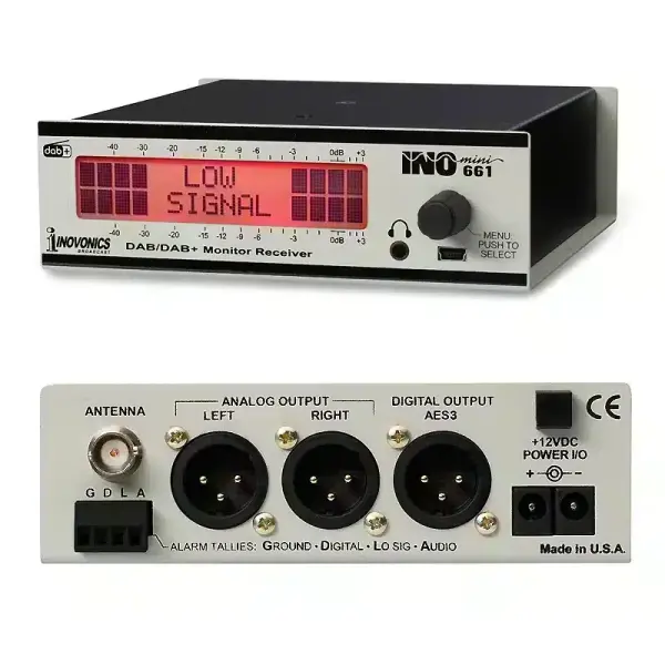 Inovonics 661 INOmini DAB+ Monitor Receiver - Image 2