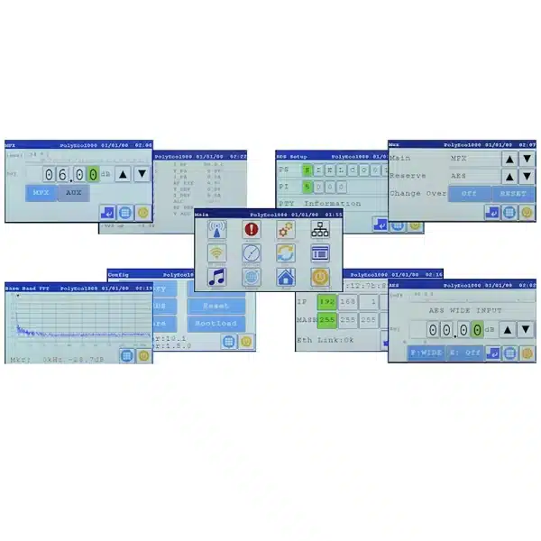Sielco PolyEco 2000 Digital FM Exiter 2KW GUI