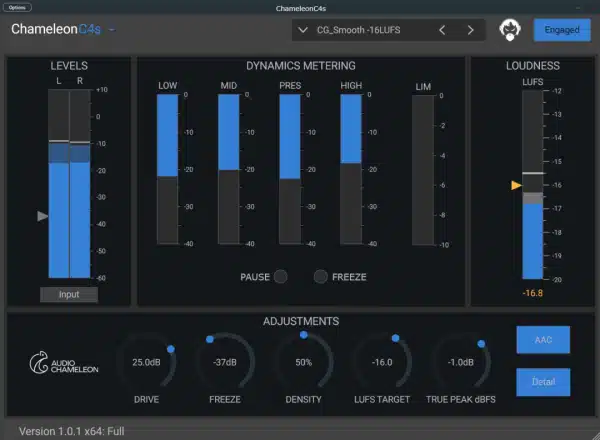 Angry Audio Chameleon C4s Audio Processor Software