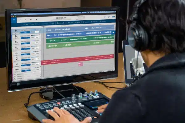 Tascam Mixcast 4 Podcast Editor software