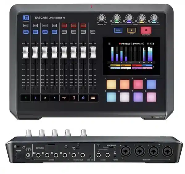 Tascam Mixcast 4 Podcast Recording Console