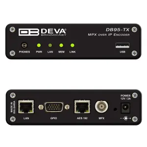 Deva Broadcast DB95-TX Compact MPX over IP Encoder