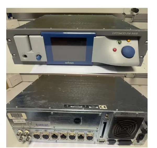 Orban Optimod 8400 FM frocessor used front & back